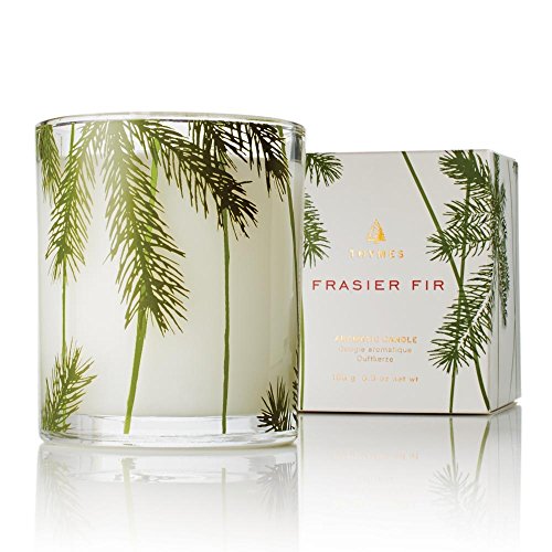 Thymes Frasier Fir Pine Needle Candle - Luxury Home Fragrance