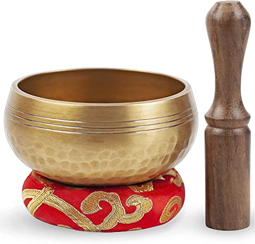 Tibetan Singing Bowl Set - Easy To Play for Beginners