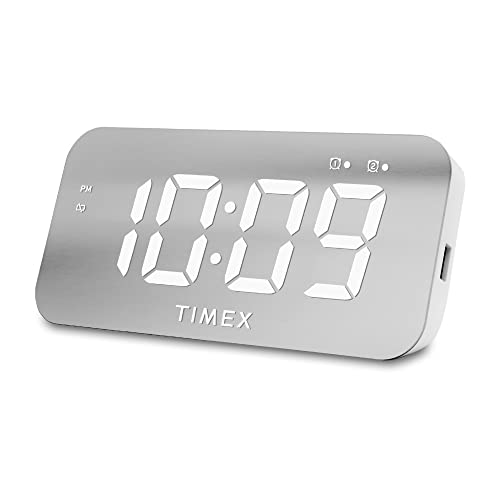 Timex Alarm Clock with USB Charger
