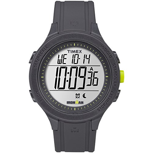 Timex Ironman Essential 30 Black/Lime Silicone Strap Watch
