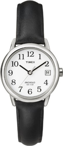 Timex Women's Indiglo Leather Strap Watch