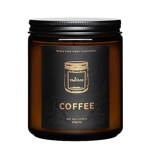 TIMEYARD Coffee Candle Scented Candles for Home