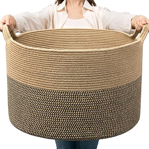 TIMEYARD Extra Large Woven Basket