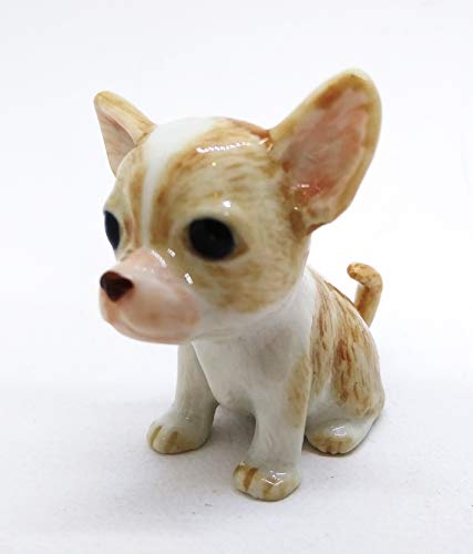Tiny Chihuahua Dog Figurine