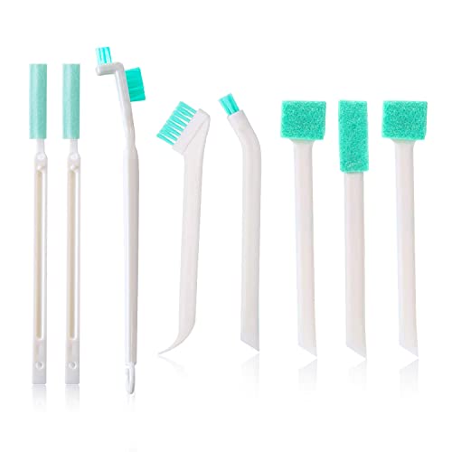 Tiny Scrub Cleaner Brush Set for Small Spaces
