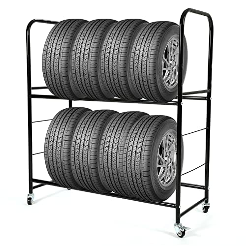 Tire Rack Storage Garage Shelves