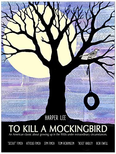 To Kill a Mockingbird Literary Print