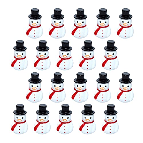 Toddmomy Mini Snowman Figurines