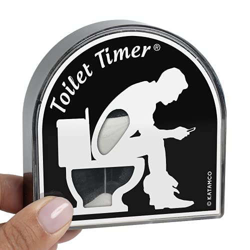 Toilet Timer by Katamco - Funny Gift for Men, Husband, Dad