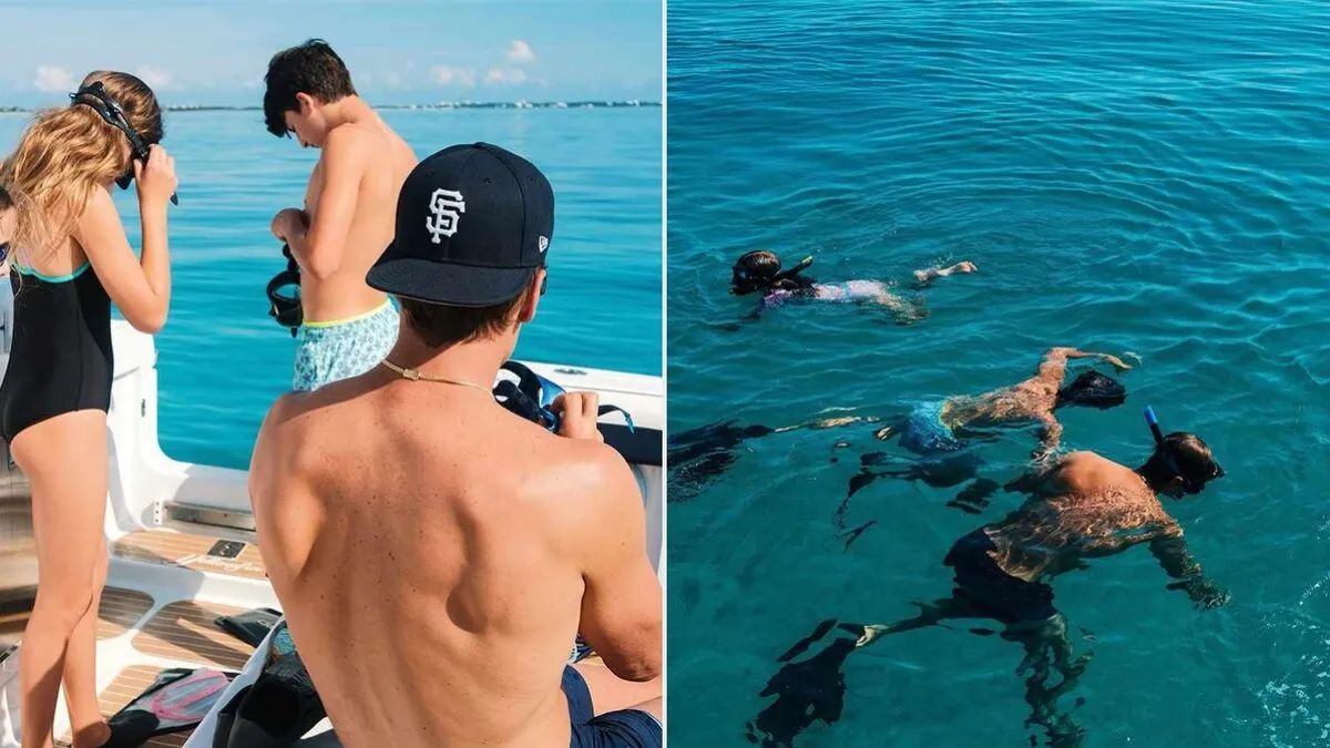 Tom Brady Enjoys Snorkeling Adventure With Kids Amidst Recent Family Vacations
