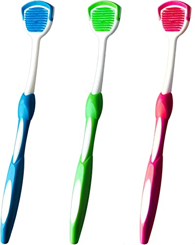Tongue Cleaners - 3 Pack (Blue, Green, Red)