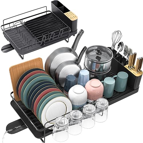 TOOLF Dish Drying Rack: Versatile, Expandable, and Sturdy