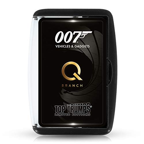 Top Trumps James Bond Gadgets and Vehicles Limited Editions Card Game