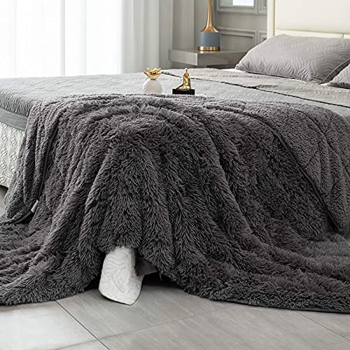Topblan Faux Fur Weighted Blanket