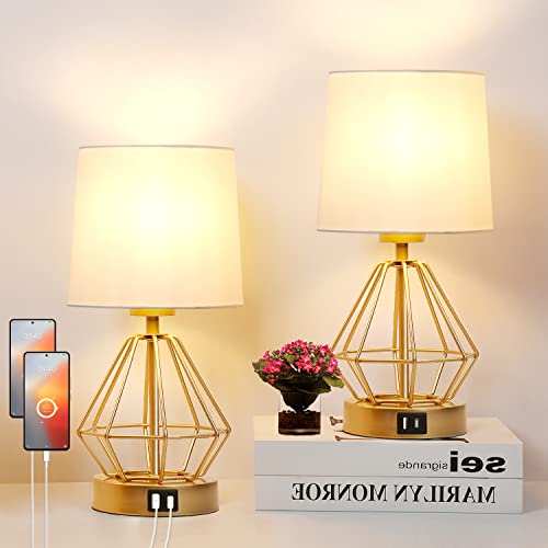 Touch Control Table Lamp Set