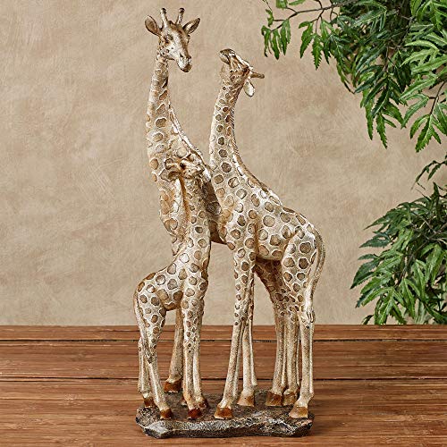 Touch of Class Adoring Giraffes Table Sculpture