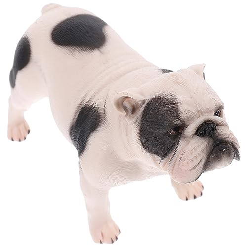TOYANDONA Bulldog Figure Pet Dog Figurine