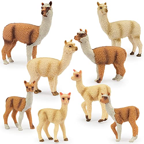 Toymany Alpaca Figurines for Kids