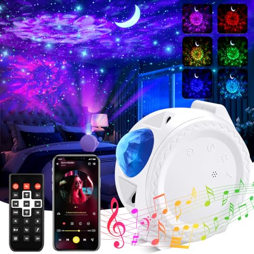 TRAALL Star Projector with Bluetooth Speaker & Timer