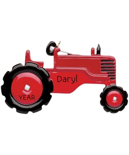 Tractor Christmas Ornaments 2022 for Kids - Fun and Personalized Farm Decor