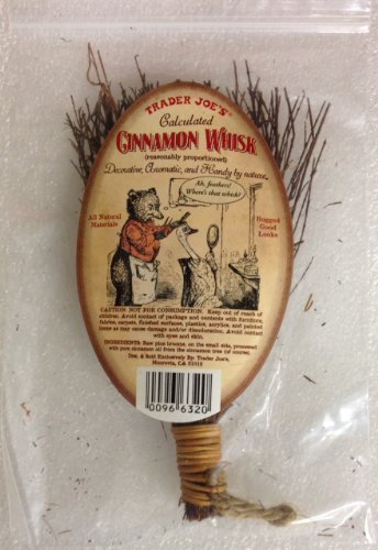 Trader Joe's Cinnamon Whisk - Decorative, Aromatic, and Handy By Nature!