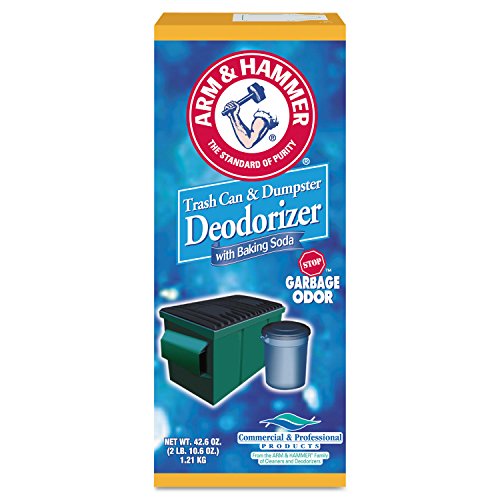 Trash Can Deodorizer, Unscented Powder, 42.6 oz