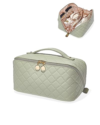 Travel Makeup Bag with Large Capacity & Waterproof Design
