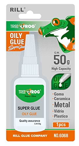 Tree Frog Oily Glue,Welding High-Streth Oily Glue,Repair Glue for Electrical,Electronic,Craft,Rock,Glass,Paper,Toy-1.8oz