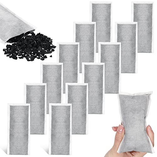 Treela 12 Pcs Activated Charcoal Odor Absorber