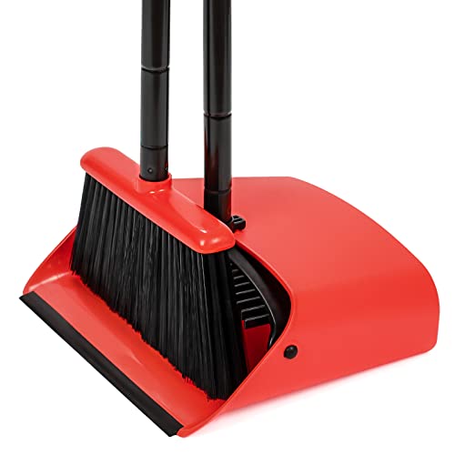 TreeLen Broom and Dustpan Set - Efficient Cleaning Made Easy