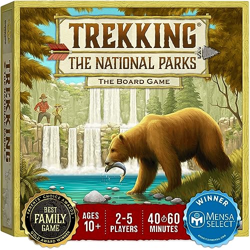 Trekking The National Parks - Board Game for Family Night