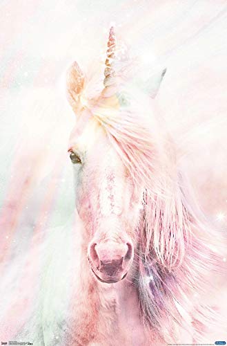 Trends International Pink Unicorn Wall Poster