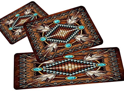 Tribal Native American Kitchen Rug Sets