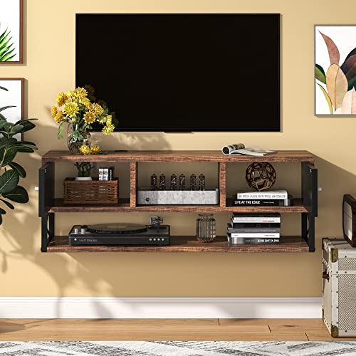 Tribesigns Floating TV Stand with Storage