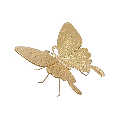 Tricune Gold Butterfly Sculpture