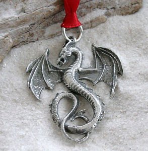 Trilogy Jewelry Pewter Dragon Ornament