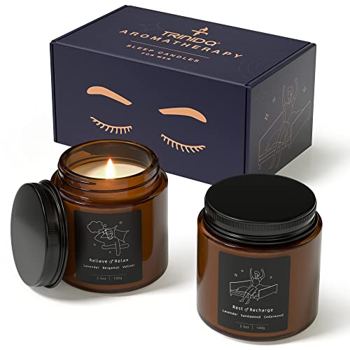 TRINIDa Relax Scented Candles Clearance