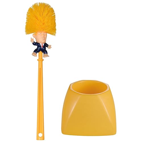 Trump Toilet Bowl Brush with Holder