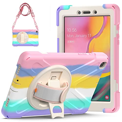 TSQ Samsung Galaxy Tab A Case 8.0 Inch 2019 for Kids Girls