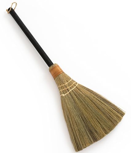 TTS For Home Natural Whisk Sweeping Hand Handle Broom - Vietnam Handmade Straw Soft Broom - Wedding Broom