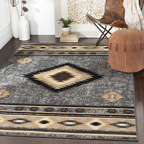 Tuckhome Tribal Area Rug - Southwestern Style