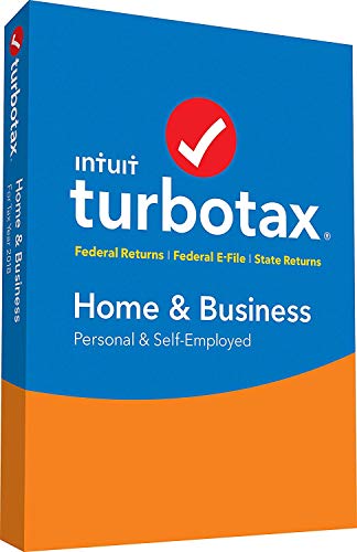 TurboTax Home & Business 2018 Tax Software