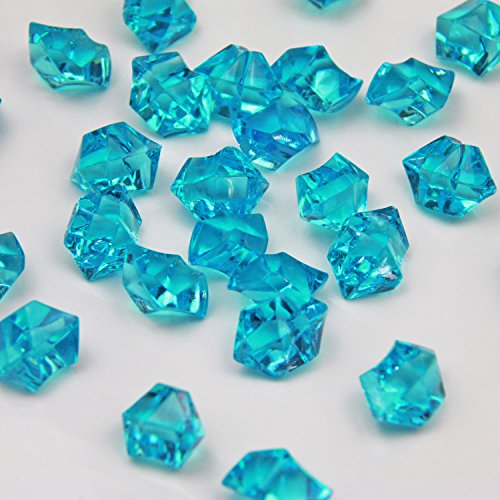 Turquoise Acrylic Ice Rock Crystals Treasure Gems