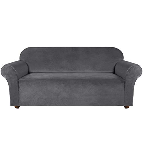 Turquoize Velvet Sofa Slipcover