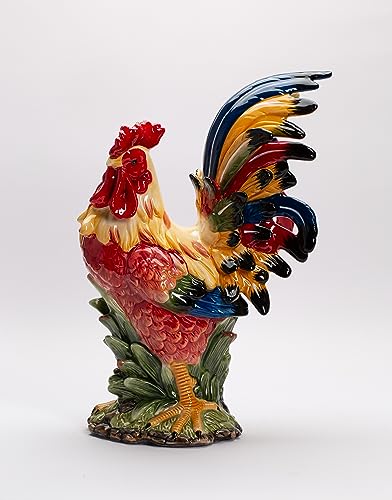 Tuscany Country Farmhouse Rooster Figurine