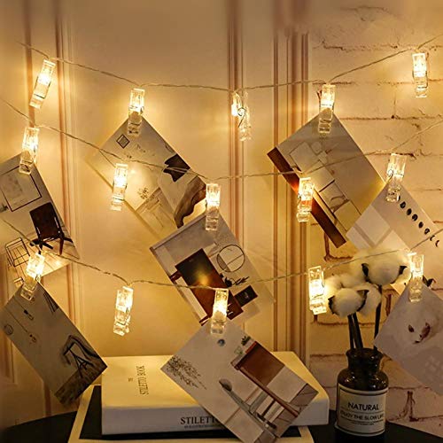 Twinkle Star 10ft LED Photo Clips String Lights