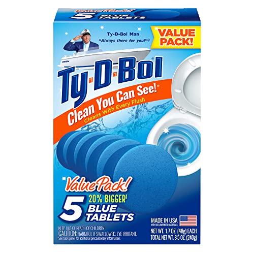 Ty-D-Bol Blue Tablets - Keep your Toilet Fresh and Clean