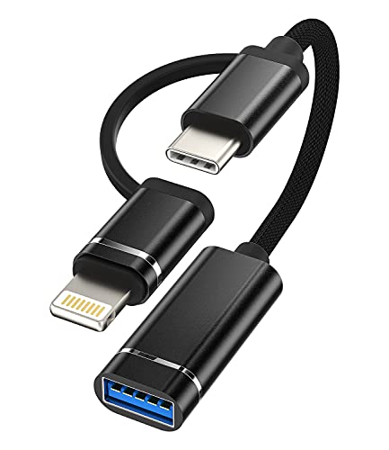 Type USB C Lightning Adapter OTG Cord Cable - Versatile and Convenient