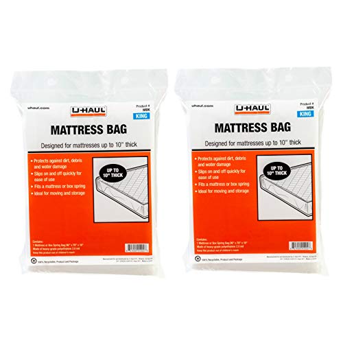 U-Haul King Mattress Bags - Pack of 2 Bags