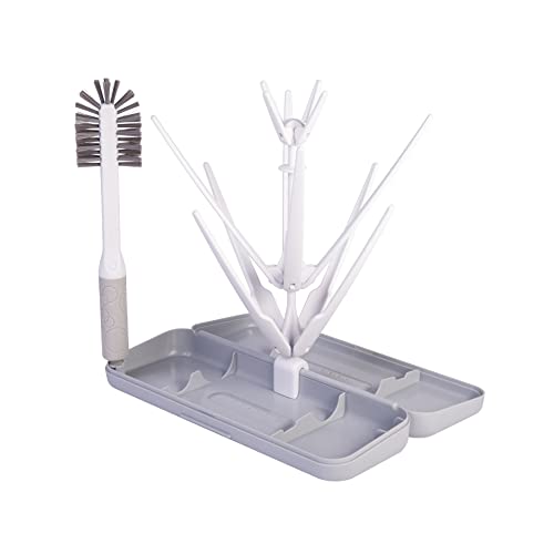 Ubbi On-The-Go Drying Rack and Brush Set